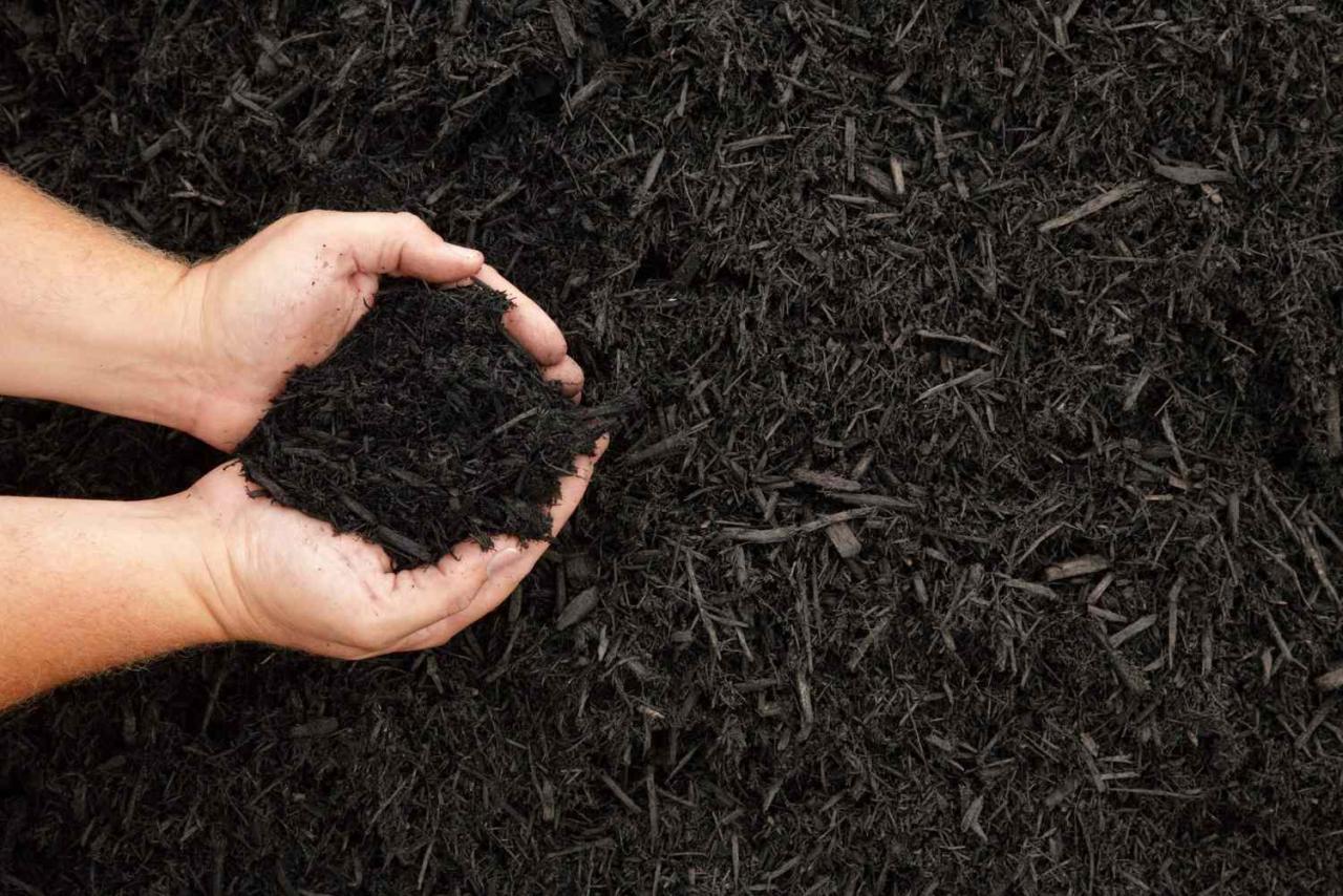 Instead Of Rubber Mulch That Doesn't Decompose, Use Organic Mulches Instead Of Rubber Mulch That Doesn't Decompose, Use Organic Mulches