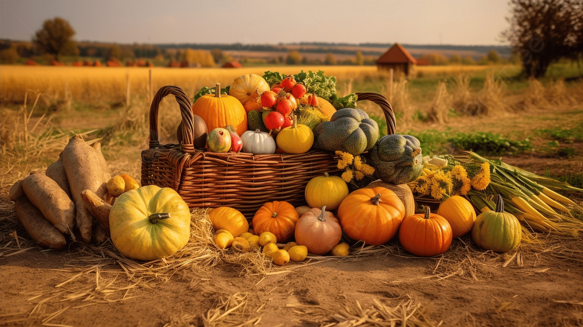 Pumpkin Harvest Wallpaper